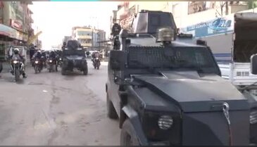 Polis, PKK yandaşlarına göz açtırmıyor