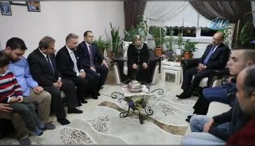 Bakan Işık şehit ailelerini ziyaret etti