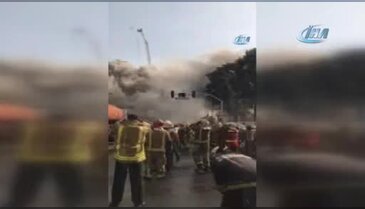 İran'da 17 katlı işyeri çöktü! - 2