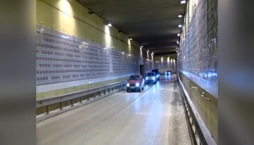 Bursa'da kültürel motifler tüp geçidi süslüyor