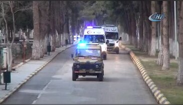 El Bab şehitlerinin cenazeleri Adli Tıpa kaldırıldı