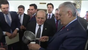 Binali Yıldırım ve ailesinden yardım