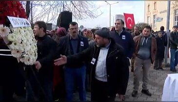 Şehit yakınları CHP çelengini istemedi
