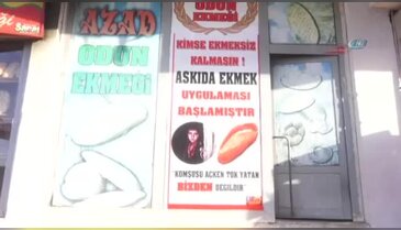 Askıda ekmeğe büyük destek