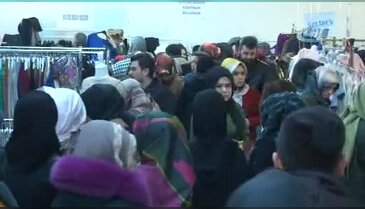 Bursa'da NUNFEST'te indirim çılgınlığı