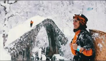 Beyaza bürünen Türkiye havadan böyle görüntülendi