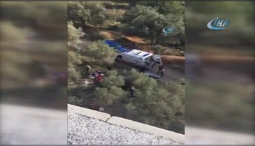 Freni patlayan otomobil şarampole uçtu: 6 yaralı