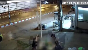 Korkunç motosiklet kazası kamerada