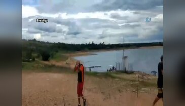 Helikopter denize böyle çakıldı