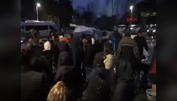 Maçka parkı için gece nöbeti