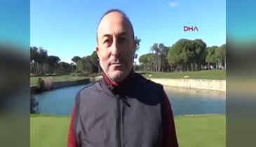 Bakan Çavuşoğlu golf oynadı ardından açıklamalarda bulundu