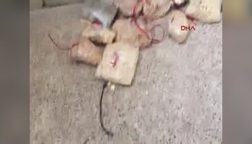 Türk askerlerine saldıracaklardı, bombalı araçta yakalandılar