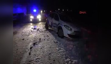 Karayolu ulaşımına buzlanma engeli