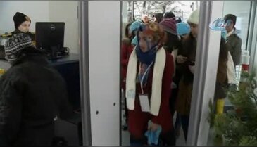 Bursa'da Siirtli çocukların kayak keyfi