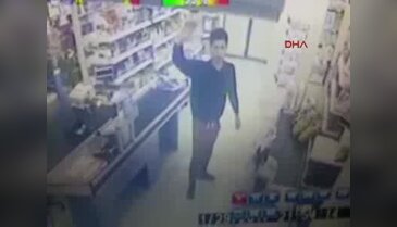 Bıçaklı market soyguncusu kayıplara karıştı