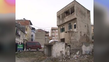 Bursa Namık Kemal Mahallesi'nde yıkım yapıldı