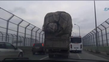 E-5'te tehlikeli yolculuk