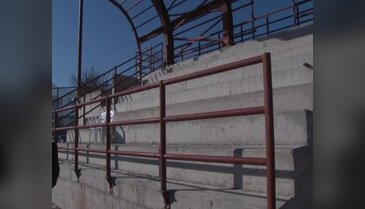 Bursa'da Gürsuspor Stadyumu yenileniyor