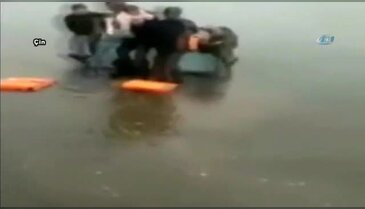 Denize uçan araçta can pazarı: Bebek kıyıya fırlatıldı
