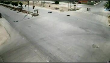 Motosiklet kazaları MOBESE'de