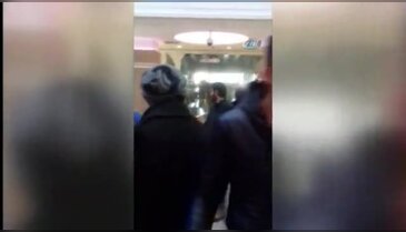 AVM'nin asma tavanı çöktü!