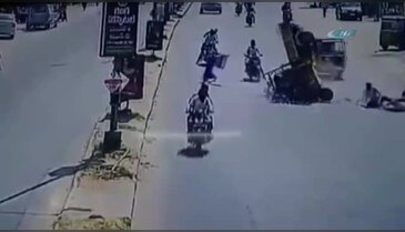 Yaya ortalığı birbirine kattı