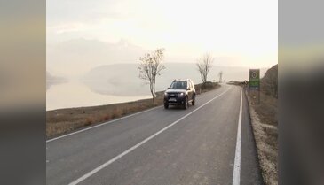Bursa'da ilçeleri bağlayan yol hizmette