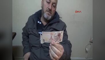 Kesim hatalı 5 lirayı dört yıldır saklıyor