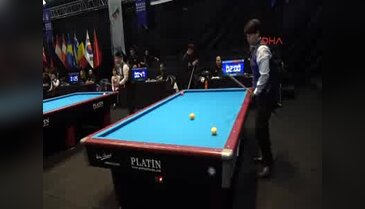Bursa'da 3 Bant Bilardo Dünya Kupası karşılaşmaları başladı