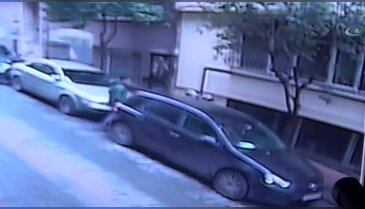 Cihangir'deki silahlı kavga kamerada