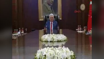Bakanlar Kurulu toplantısı Çankaya Köşkü'nde gerçekleşti