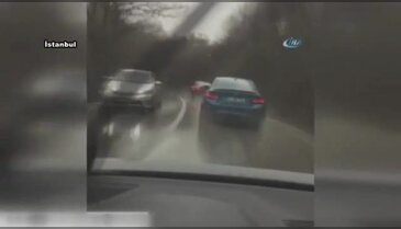 Trafik magandaları tozu dumana kattı!