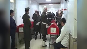 El Bab şehitleri memleketlerine uğurlandı