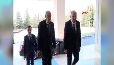Başbakan Yıldırım, MHP Genel Başkanı Devlet Bahçeli'yi kabul etti