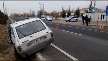Kütahya'da otomobilin çarptığı polis memuru ağır yaralandı