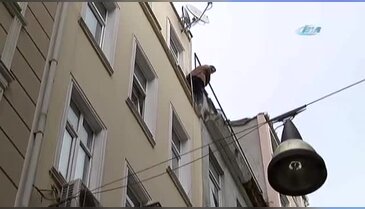 İstanbul'da korku dolu anlar