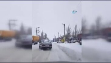 Trafik canavarı bu kez Erzurum'daydı