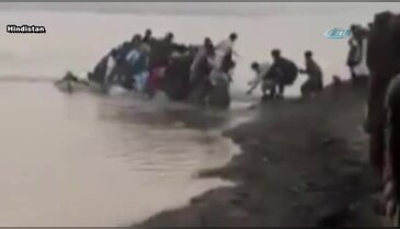 Göçmen teknesi böyle battı