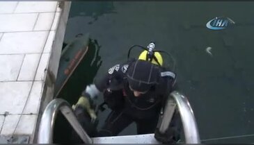 Bursa'da akvaryumda evlilik teklifi