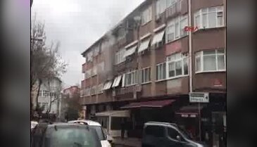 İstanbul'da yangın paniği