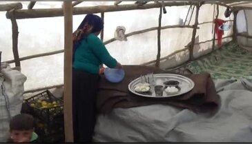 Göçebelere şimdi de kültür evi yapılıyor