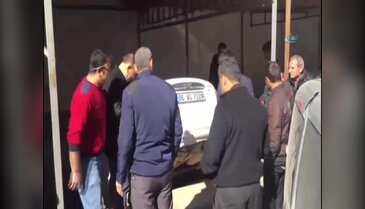 Kadın sürücü ortalığı birbirine kattı