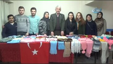 Bursa'dan Hakkari'deki çocuklara kışlık giysi