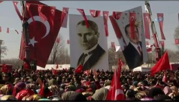 Erdoğan: Bir insanın karakterinde tarafsızlık olur mu?