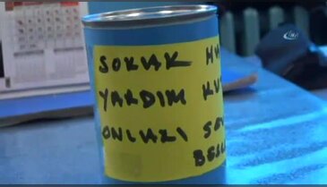 Öğrencilerden sokak hayvanları için kumbara projesi