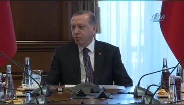 Cumhurbaşkanı Erdoğan TÜSİAD üyelerini kabul etti