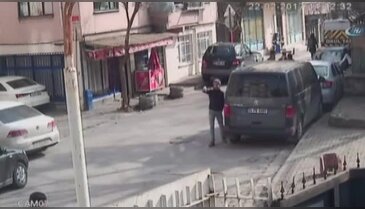 İstanbul'da öğrencilerin ölümden döndüğü anlar kamerada