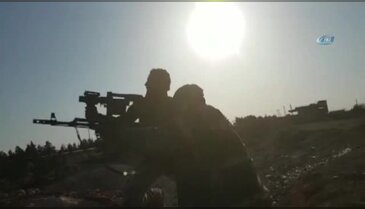Kontrolün tamamen ele geçirildiği El Bab'dan ilk görüntüler