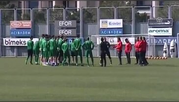 Bursaspor, Kasımpaşa hazırlıklarını tamamladı