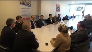 Bursa'da AK Parti Nilüfer'den Memur-Sen'e ziyaret